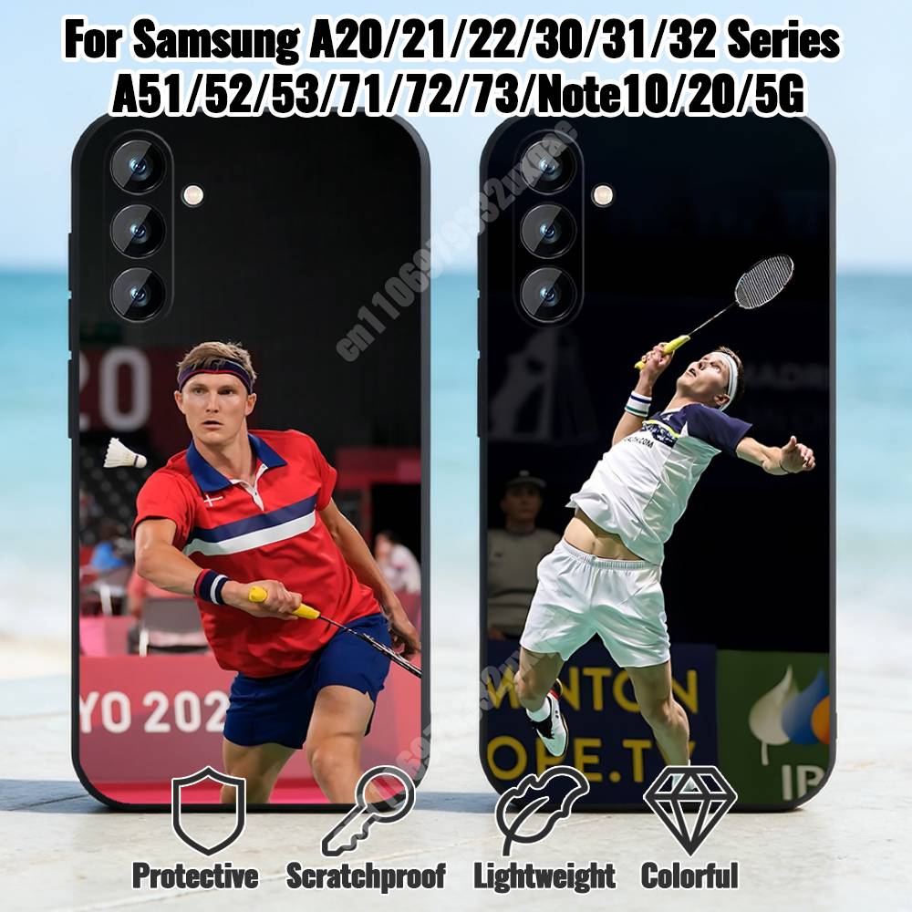 Badminton Denmark - Denemarken Badminton A-Axelsen-S Telefoon Case voor