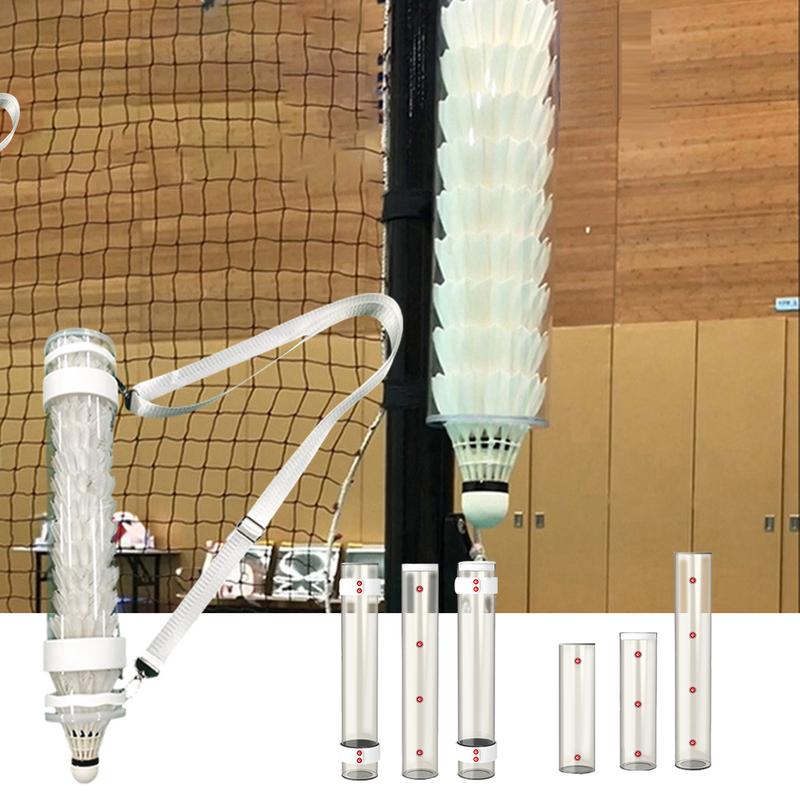Badminton Shuttlecock - Shuttlecocks Opbergbuis Badmintonballen Houder Magnetische Buis