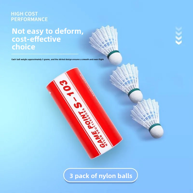 Badminton Shuttlecock - 1 tube 3 stks Kumpoo Badminton