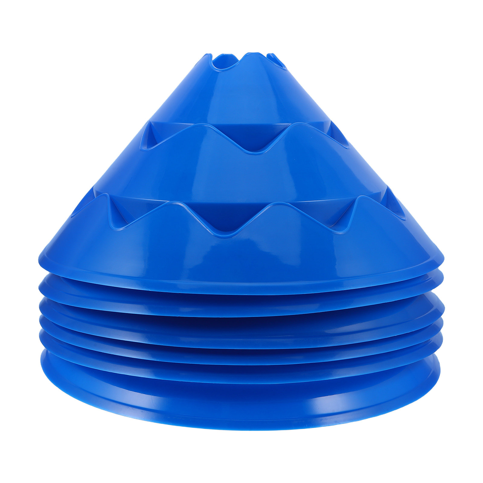 Court Marker Cone - 6-delige multisport trainingscones voor voetbal, basketbal,