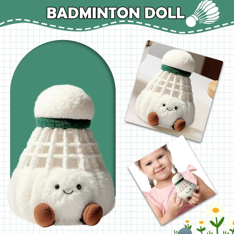 Badminton pluche hanger schatt - Badminton Denmark recensie en prijs