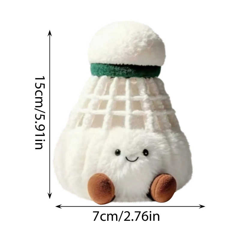 Badminton pluche hanger schatt - Badminton Denmark recensie en prijs