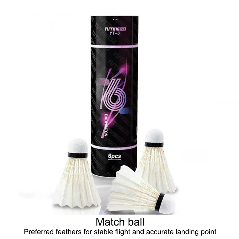 3/6 stuks witte ganzenveren ba - Badminton Shuttlecock recensie en prijs